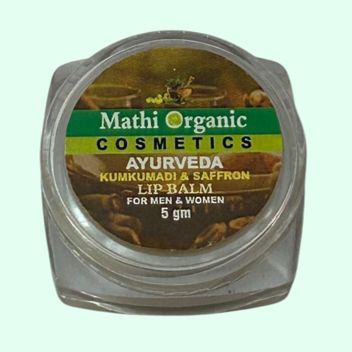 Ayurveda Kumkumadi & Saffron Lip Balm-Photoroom